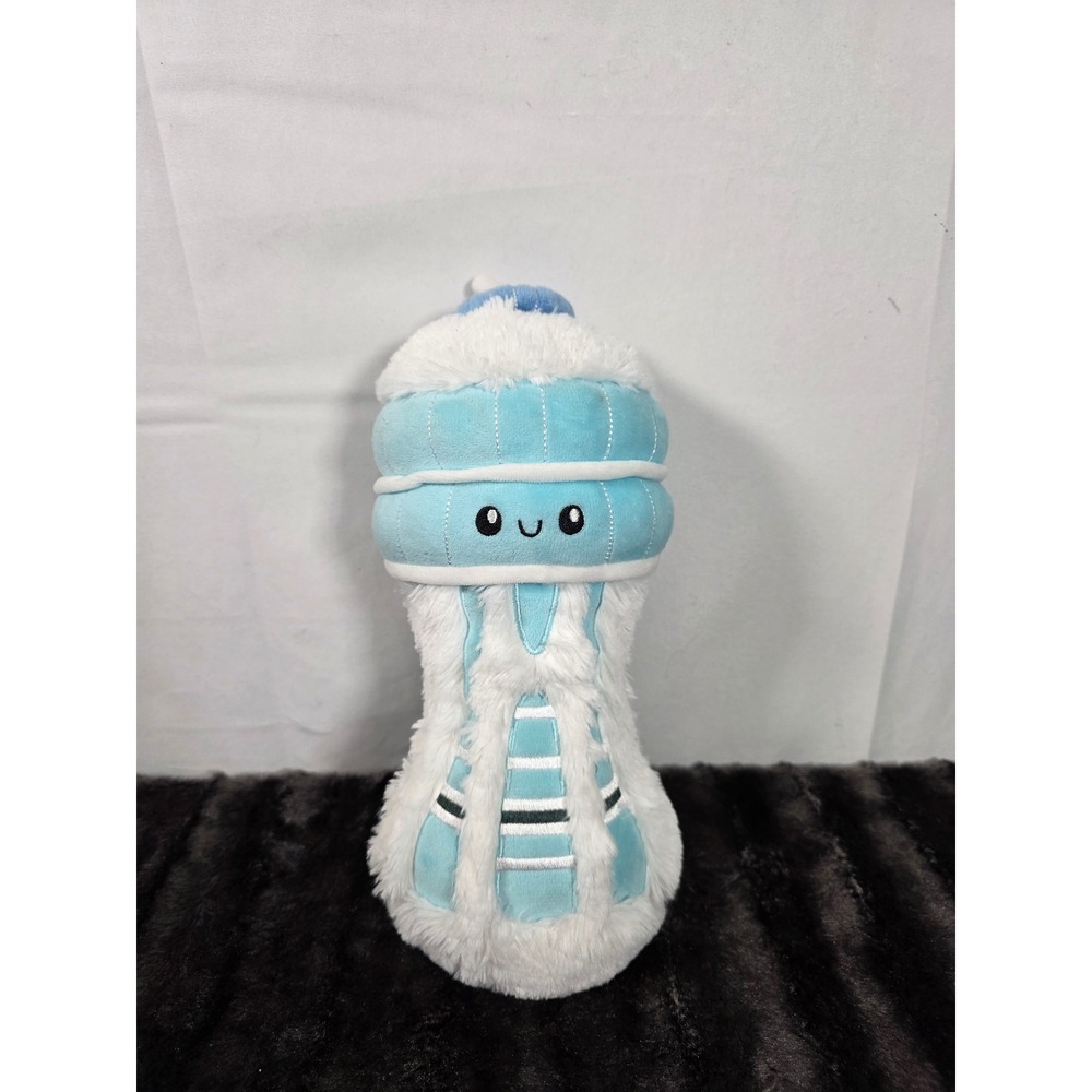 Squishable Space Needle Seattle Landmark Plush Toy Blue White Soft 10 Inch